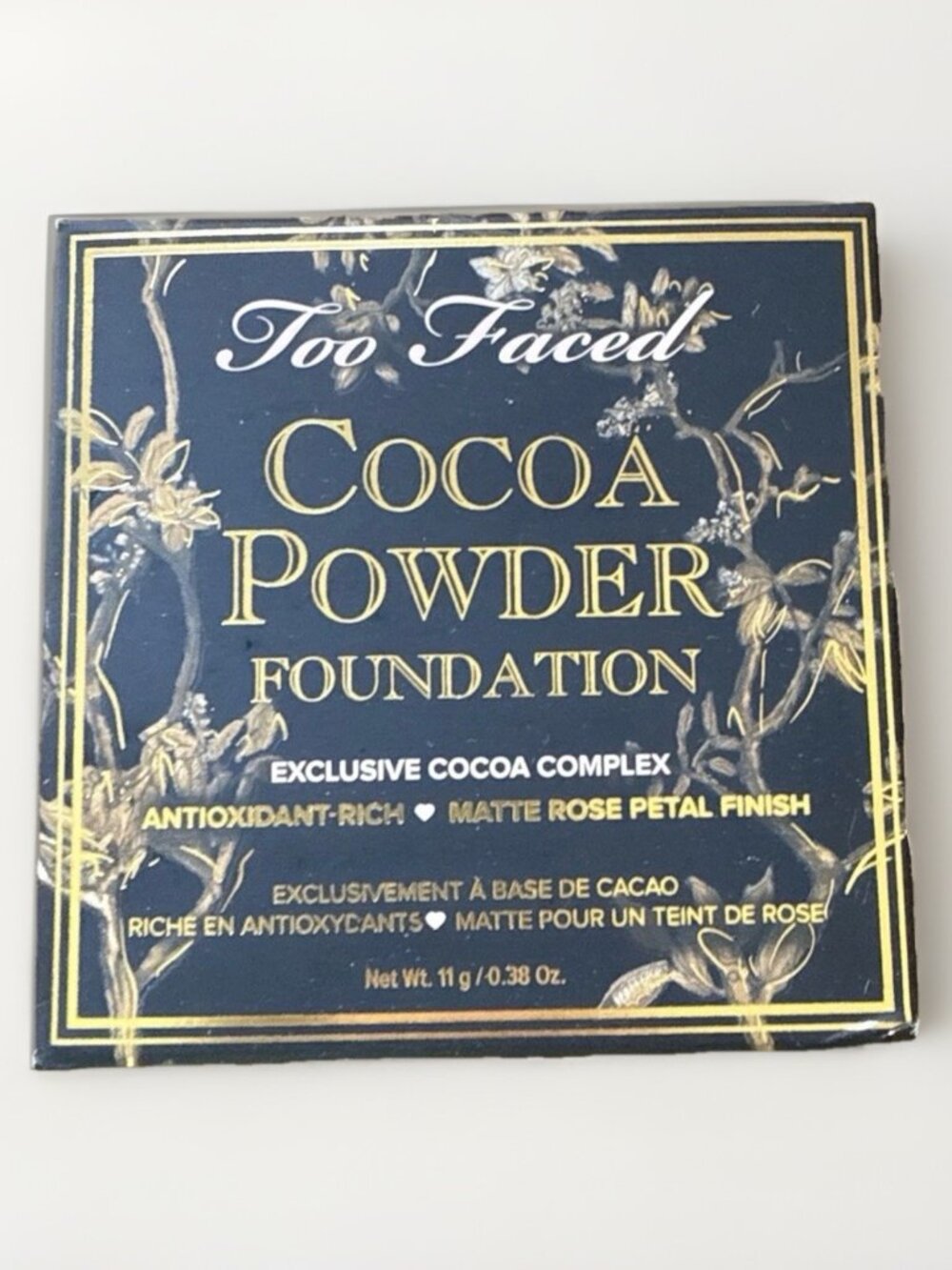 Too‎ Faced Cocoa Powder Foundation Medium Tan New In Box Rare Discontinued HTF